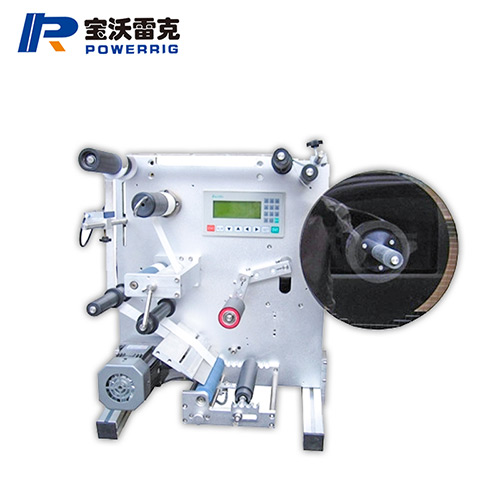 半自動塑料瓶圓瓶貼標(biāo)機(jī)